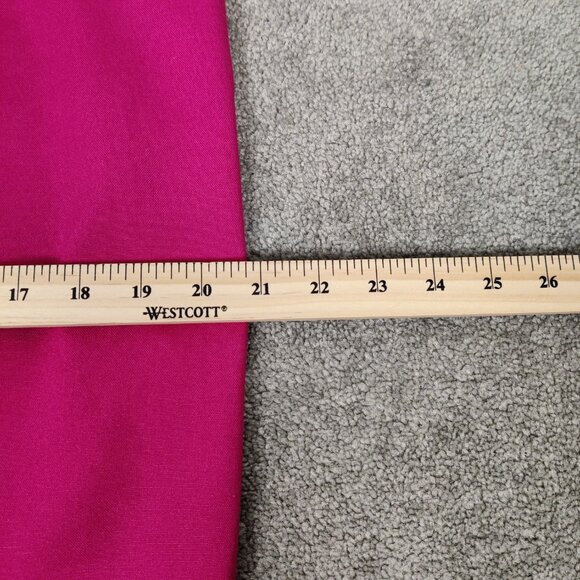 Nancy G Women's Midi Dress Size 15 / 16 Pink Barbiecore Business Casual Office - Picture 9 of 10